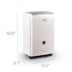 BLACK+DECKER 20-Pint 2-Speed Dehumidifier ENERGY STAR (For Rooms 1001- 1500 sq ft)