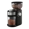 brentwood Black Coffee Grinder with 8 oz. Hopper Capacity, 12 Grinding Coarseness Options, Burr Grinder, Knob Control