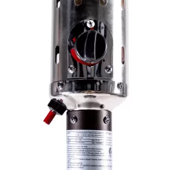 Legacy Heating 47000-BTU Mocha Stainless Steel Floorstanding Liquid Propane Patio Heater