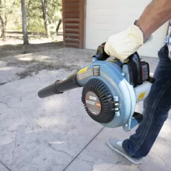 SENIX 4QL 26.5-cc 4-cycle 410-CFM 125-MPH Gas Handheld Leaf Blower