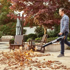 WORX POWER SHARE 20-volt Max 360-CFM 75-MPH Battery Handheld Leaf Blower 2 Ah (Battery and Charger Included)