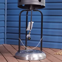 Fire Sense 46000-BTU Brown Steel Floorstanding Liquid Propane Patio Heater