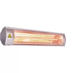 Hanover 5118-BTU 120-Volt Silver Stainless Steel Electric Patio Heater