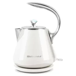 Elite White 5-Cup Corded Electric Kettle