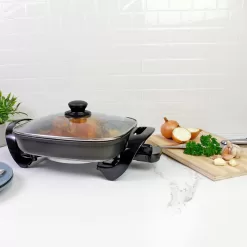 Kenmore 12-in L x 12-in W 1350-Watt Non-stick Electric Skillet