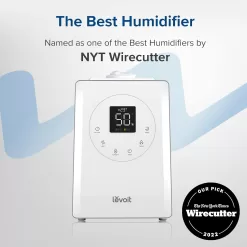 LEVOIT LV600S Smart Warm and Cool Mist Humidifiers for Home Bedroom Large Room - Quiet Sleep Mode