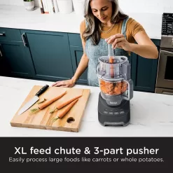 Ninja NF705BRN Professional XL Food Processor, Black