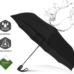 Repel Umbrella The Original Portable Travel Umbrella - Umbrellas for Rain Windproof, Strong Compact Umbrella