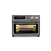 VAL CUCINA Infrared Heating Air Fryer Toaster Oven, Extra Large Countertop Convection Oven 10-in-1 Combo, Metalic Gray Color