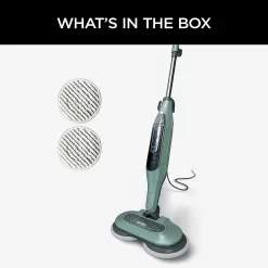 Shark S7000AMZ Steam & Scrub All-in-One Scrubbing and Sanitizing Hard Floor Steam Mop, Pure Water (Renewed)
