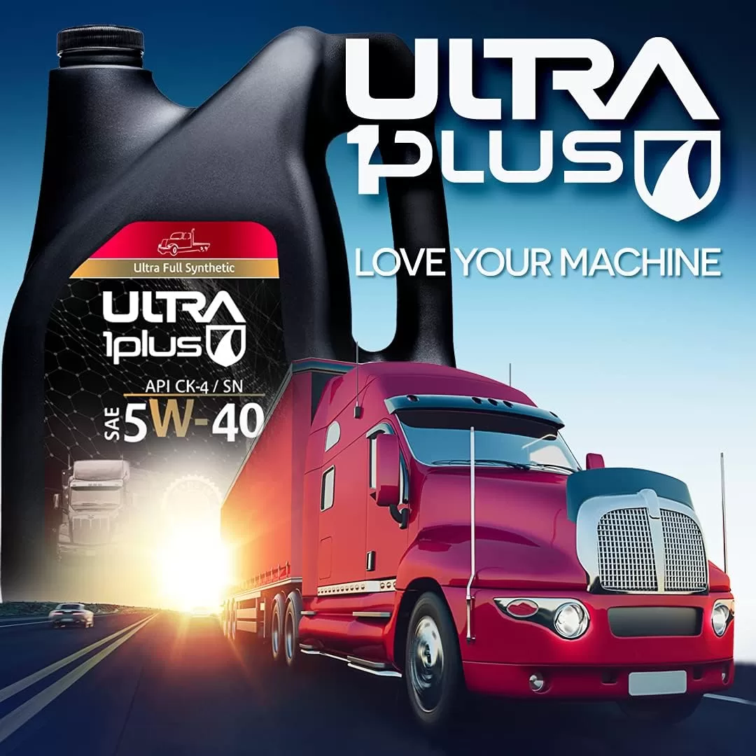 Ultra1Plus SAE 5W-40 Full Synthetic Heavy-Duty Motor Oil API CK-4/SN | 5 Gallon Pail