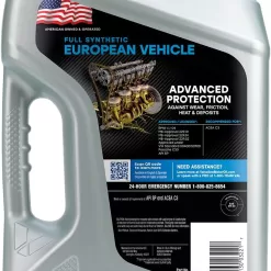 Valvoline European Vehicle Full Synthetic XL-III SAE 5W-30 Motor Oil 5 QT, Case of 3