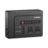 Powkey Portable Power Station 200W, 146Wh Portable Solar Generator Battery Pack