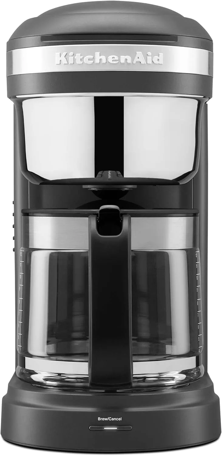 KitchenAid KCM1209DG Drip Coffee Maker, 12 Cup, Matte Grey