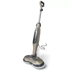 Shark S7001 Mop, Scrub & Sanitize at The Same Time, Designed for Hard Floors, Gold, 13.7 in L x 6.75 in W x 46.5 in H
