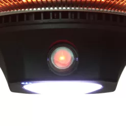Westinghouse 5100-BTU 110-Volt Black Stainless Steel Electric Patio Heater