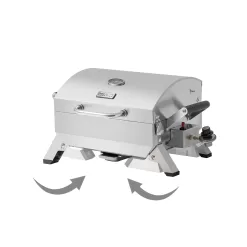 Royal Gourmet 285-Sq in Sliver Portable Gas Grill