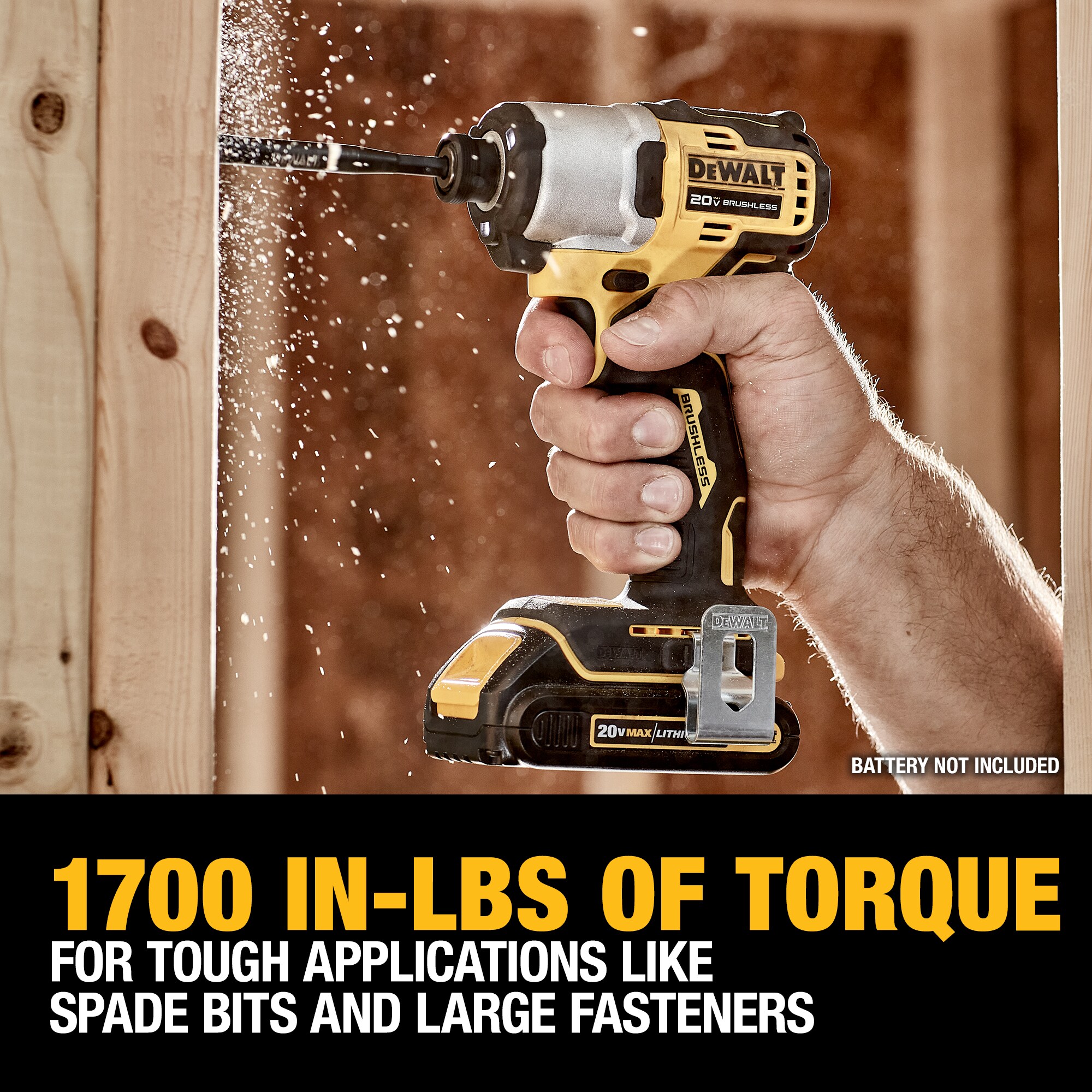 DEWALT 20V MAX 2-Tool Brushless Power Tool Combo Kit with Soft Case (2-Batteries and Charger Included) - Image 9