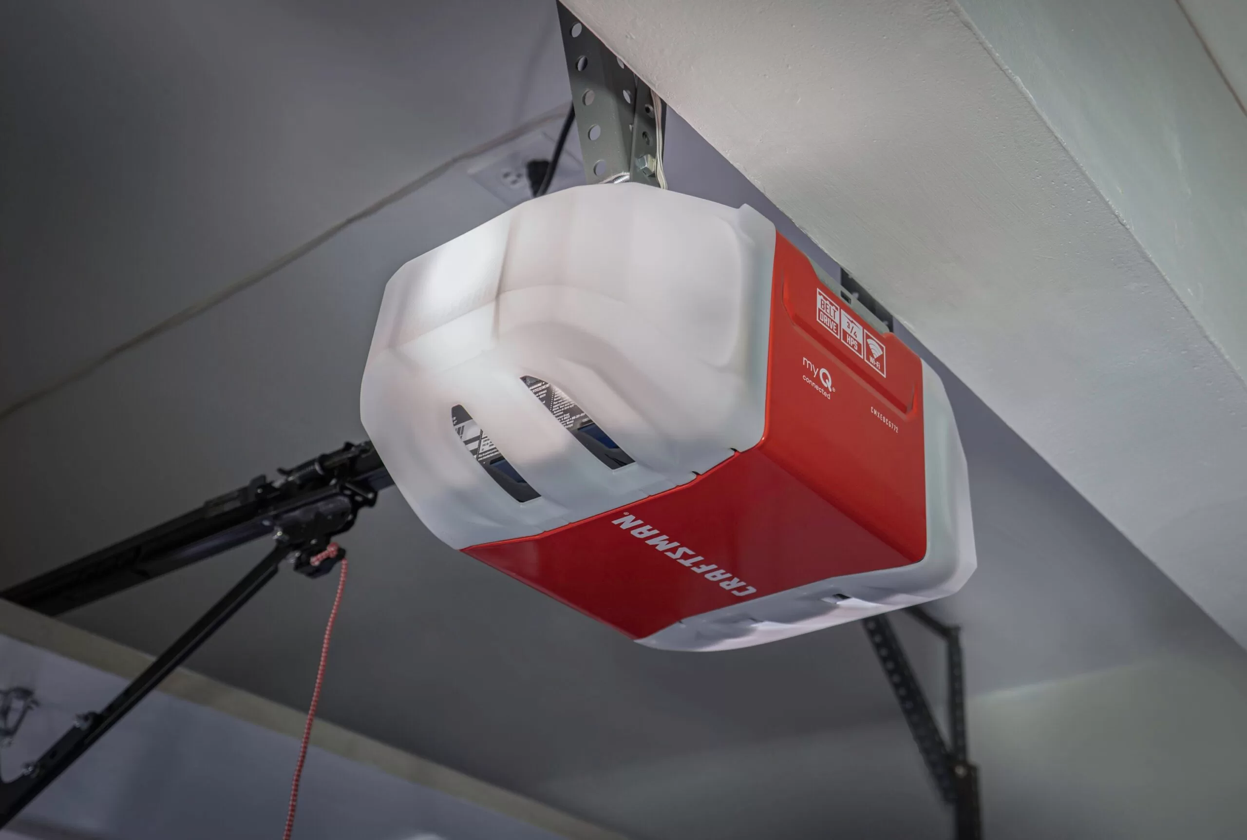 CRAFTSMAN 1/2 Hps myQ Smart Belt Drive Garage Door Opener Wi-fi Compatibility