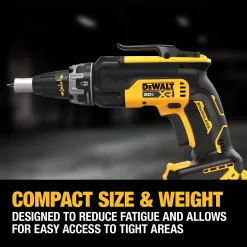 DEWALT XR-Amp 20-volt Max Lithium Ion (li-ion) Brushless Screw Gun