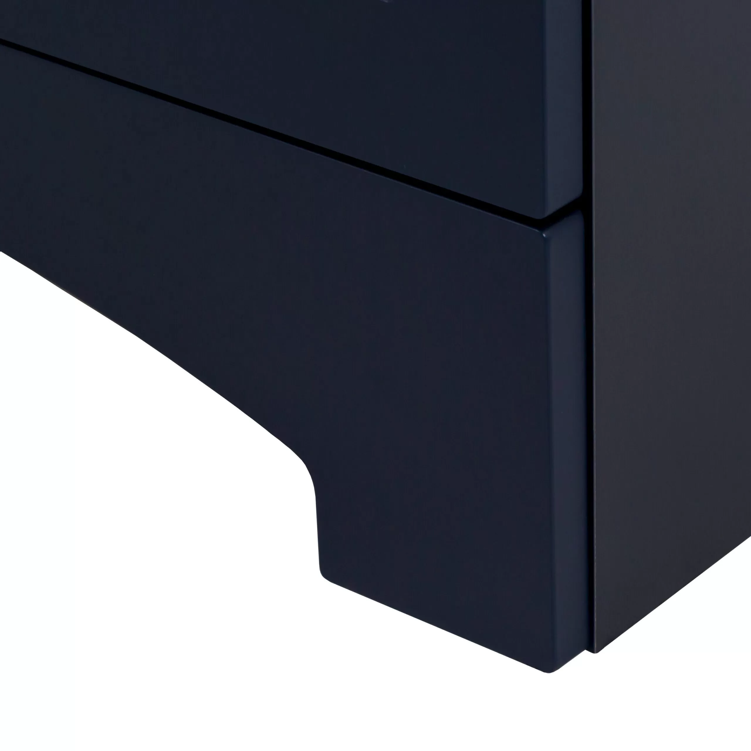 Diamond NOW Cassidy 30-in Deep Blue Single Sink Bathroom Vanity with White Cultured Marble Top