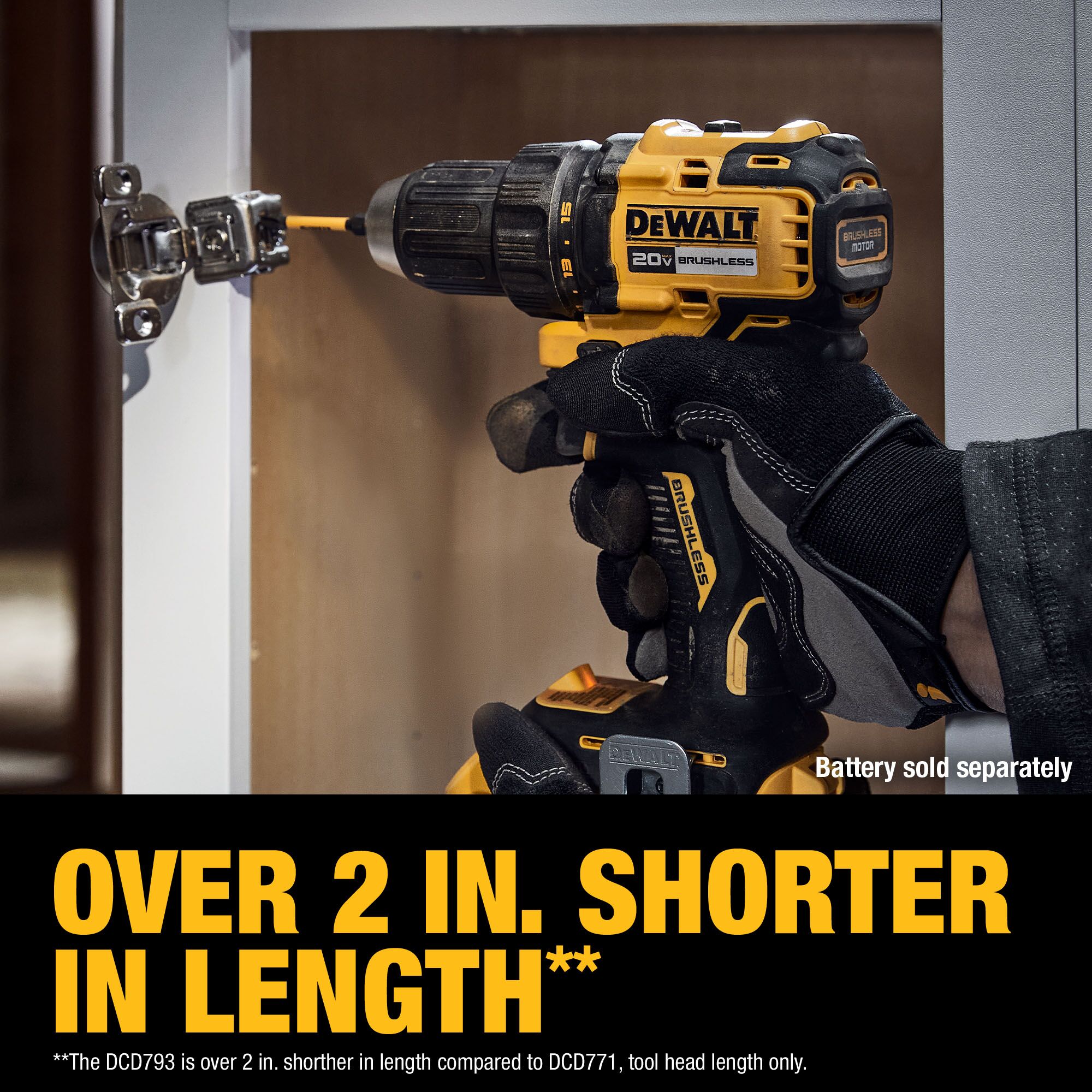 DEWALT 20V MAX 2-Tool Brushless Power Tool Combo Kit with Soft Case (2-Batteries and Charger Included) - Image 6