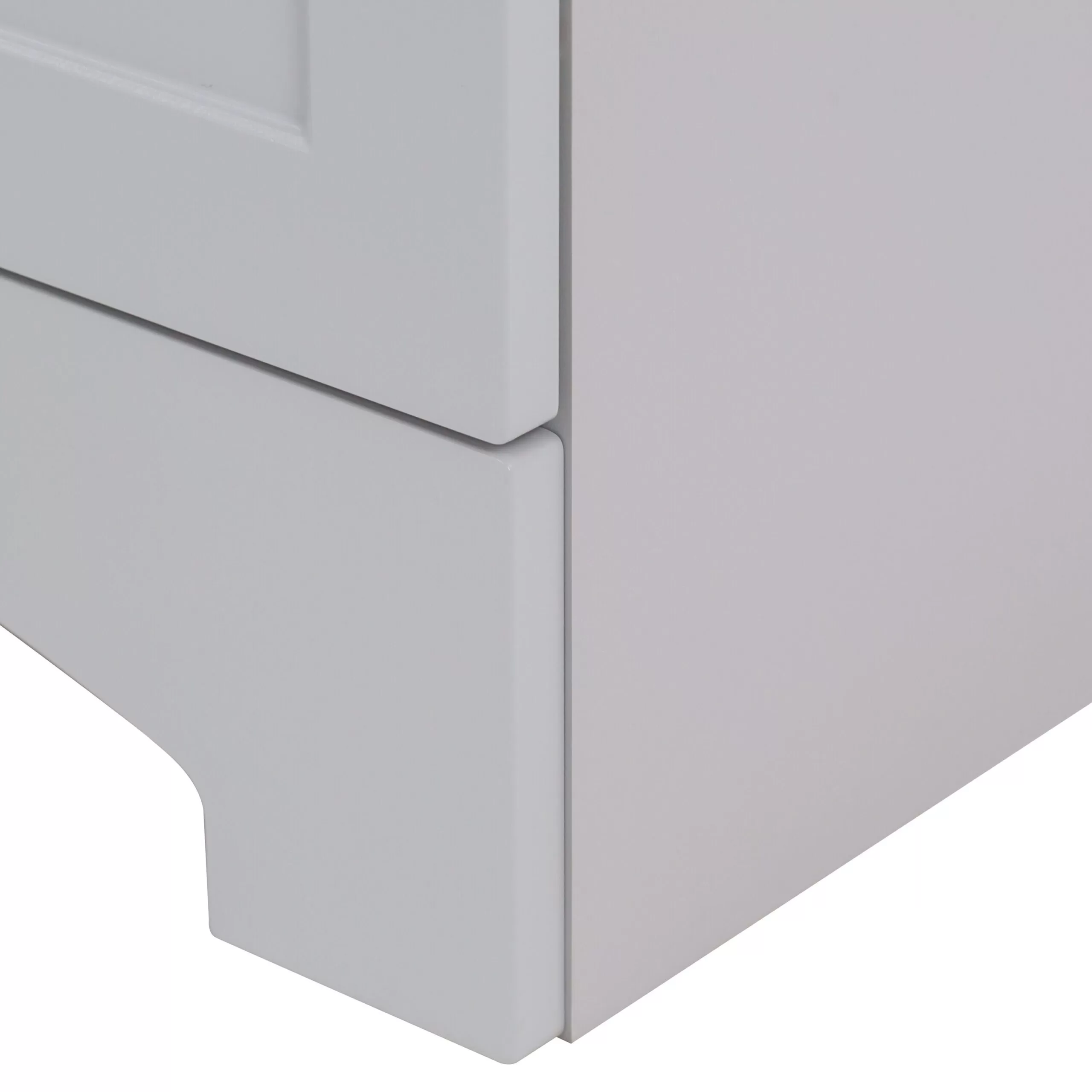 Diamond NOW Cassidy 30-in Pearl Gray Single Sink Bathroom Vanity with White Cultured Marble Top