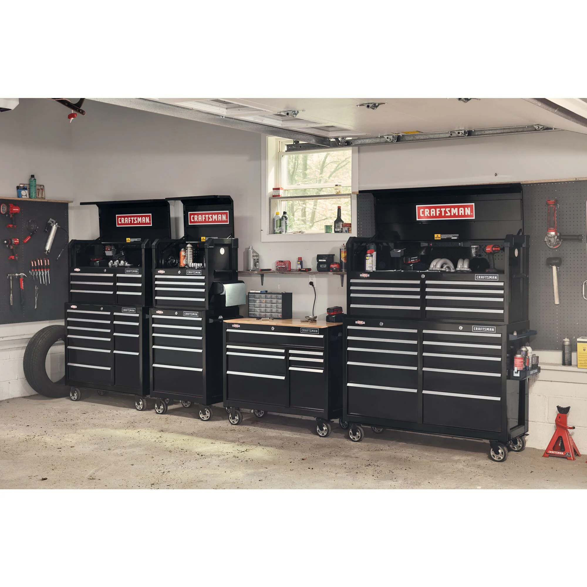 CRAFTSMAN CMST98267BK 2000 Series 26-in W x 24.7-in H 4-Drawer Steel Tool Chest (Black)
