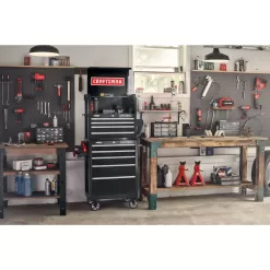 CRAFTSMAN CMST98267BK 2000 Series 26-in W x 24.7-in H 4-Drawer Steel Tool Chest (Black)