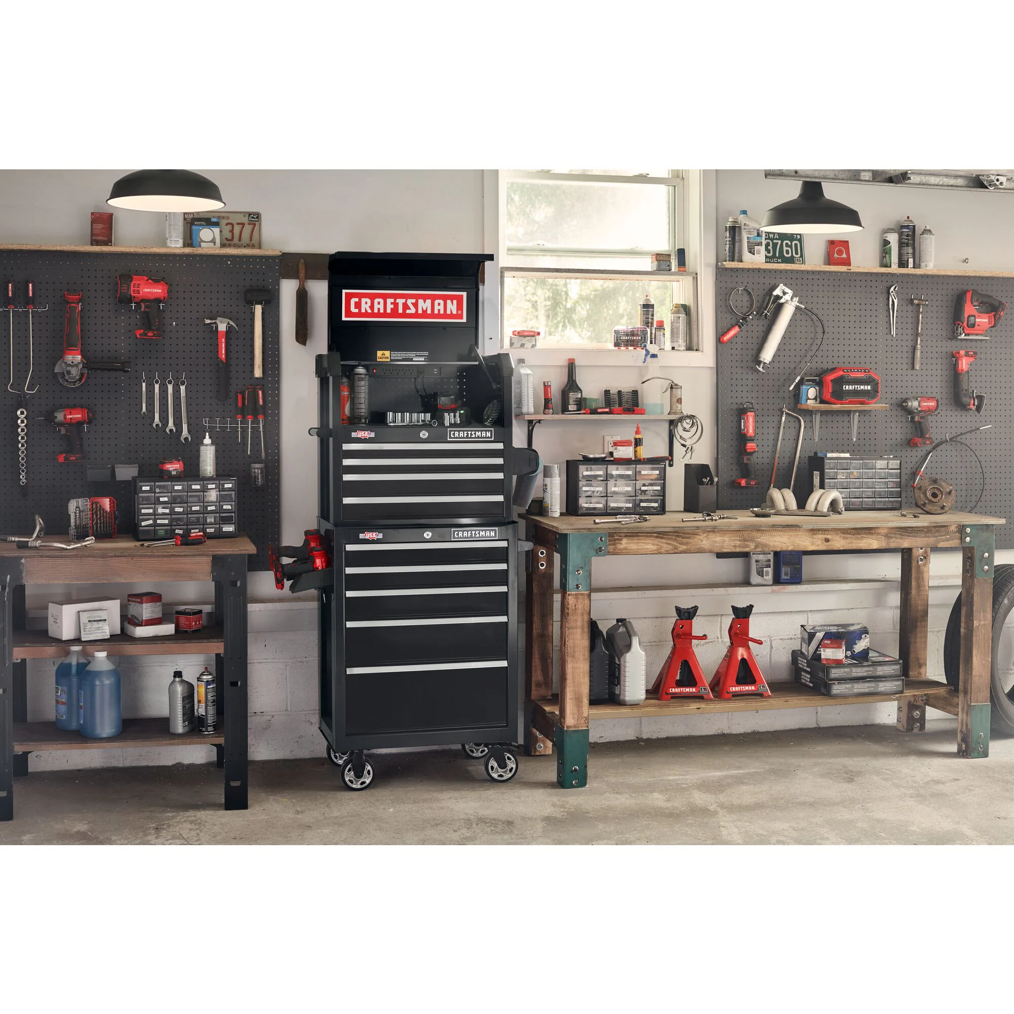 CRAFTSMAN CMST98267BK 2000 Series 26-in W x 24.7-in H 4-Drawer Steel Tool Chest (Black)