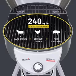 Char-Broil Bistro 1750-Watt Graphite Infrared Electric Grill