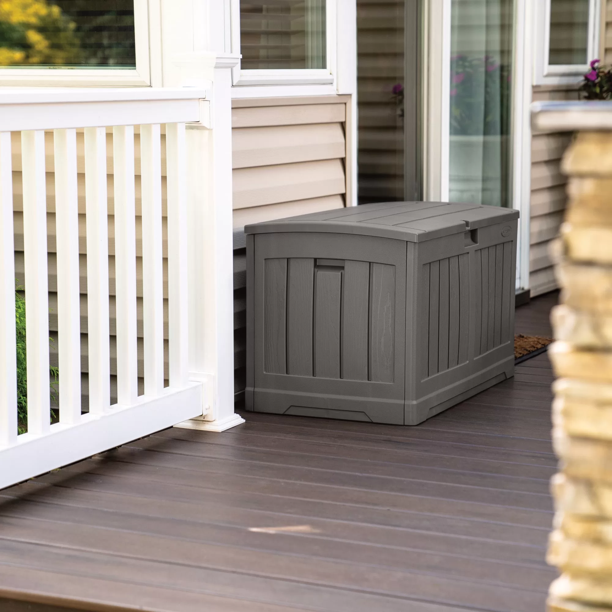 Suncast Stoney Storage Bench