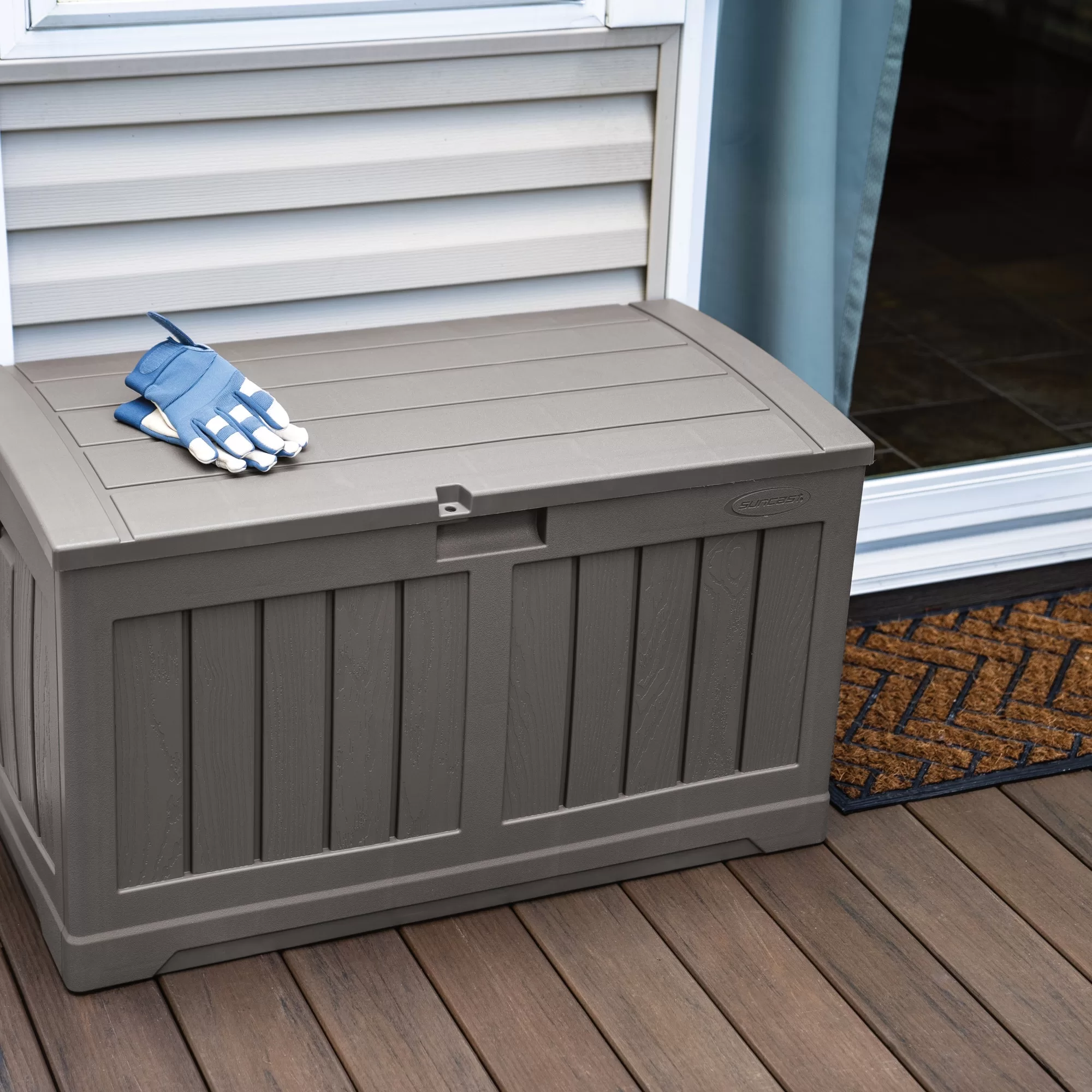 Suncast Stoney Storage Bench