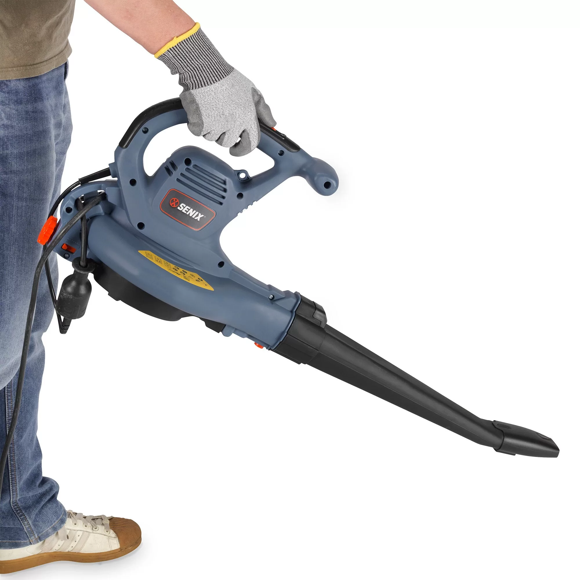 SENIX 420-CFM 179-MPH Corded Electric Handheld Leaf Blower