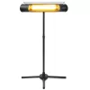Sengoku 10000-BTU 120-Volt Black Steel Electric Patio Heater