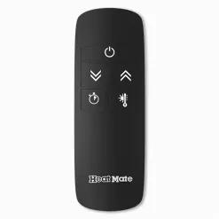 Sengoku 10000-BTU 120-Volt Black Steel Electric Patio Heater