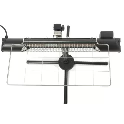 Sengoku 10000-BTU 120-Volt Black Steel Electric Patio Heater