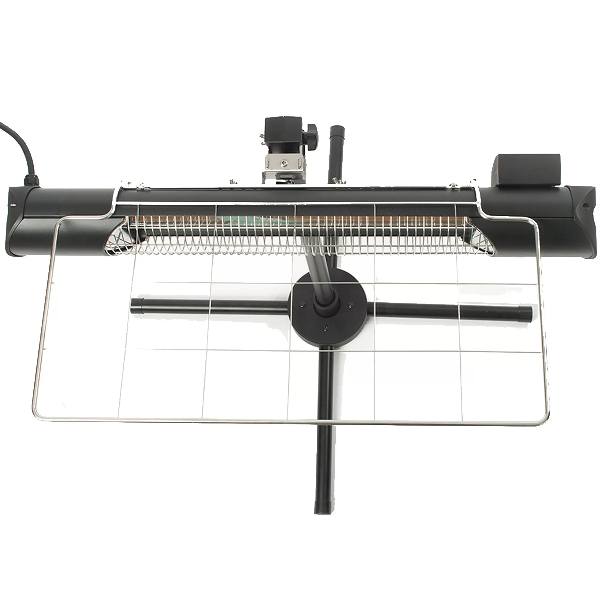 Sengoku 10000-BTU 120-Volt Black Steel Electric Patio Heater