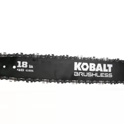 Kobalt 80-volt 18-in Brushless Battery Chainsaw (Battery and Charger Not Included)