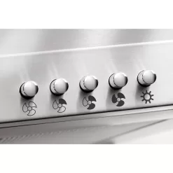 Broan 30-in 390-CFM Convertible Stainless Steel Wall-Mounted Range Hood
