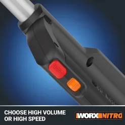 WORX NITRO POWER SHARE 40-volt 620-CFM 165-MPH Battery Handheld Leaf Blower 4 Ah (Battery and Charger Included)