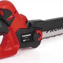 PRORUN PMCS120 20-volt Max 7-in Brushless Battery 20 Amp 4 Ah Chainsaw (Battery and Charger Included)
