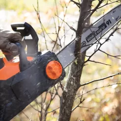 WEN 40-volt Max 16-in Brushless Battery 4 Ah Chainsaw (Battery and Charger Included)