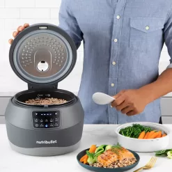 nutribullet 10 Cups Programmable Residential Rice Cooker