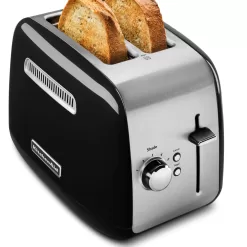 KitchenAid 2-Slice Black 900-Watt Toaster