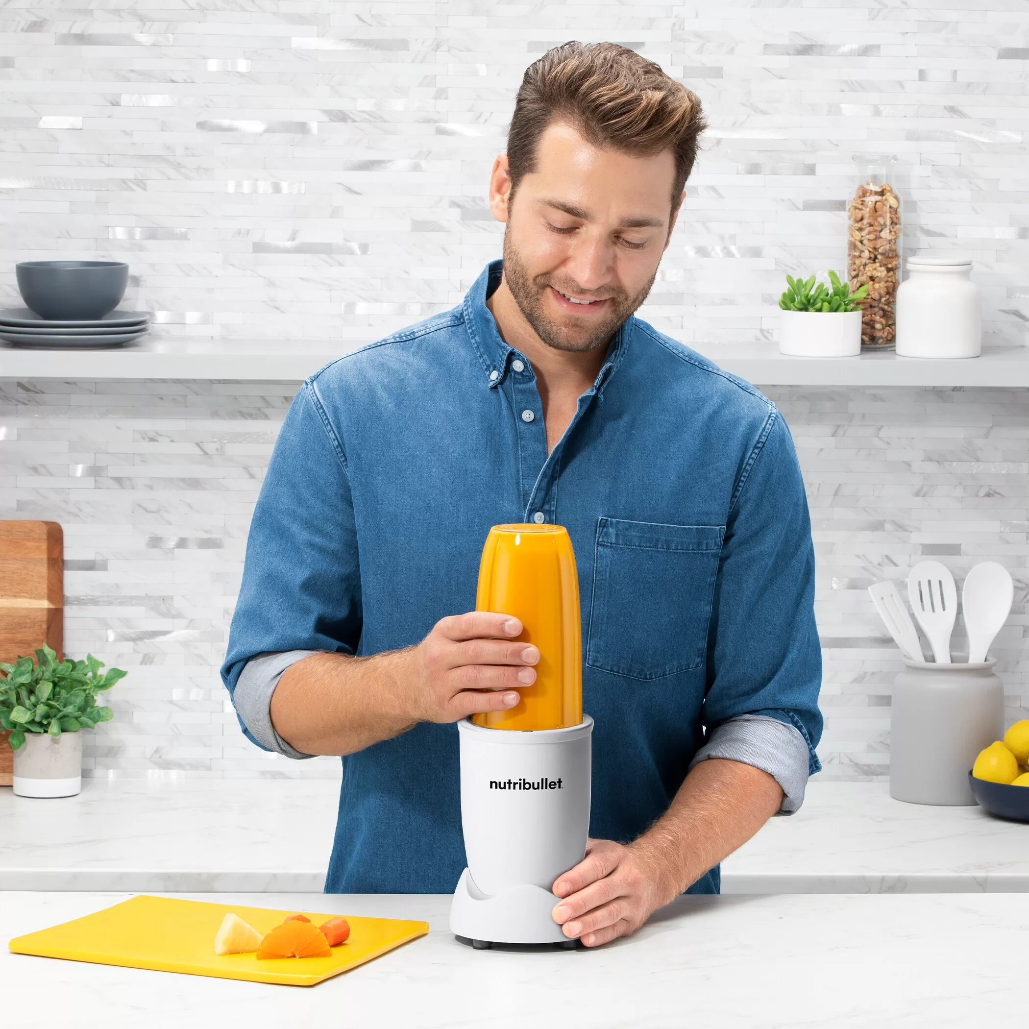 nutribullet 32-ozMatte White 900-Watt Blender