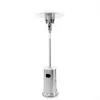 Style Selections 48000-BTU Stainless Steel Stainless Steel Floorstanding Liquid Propane Patio Heater