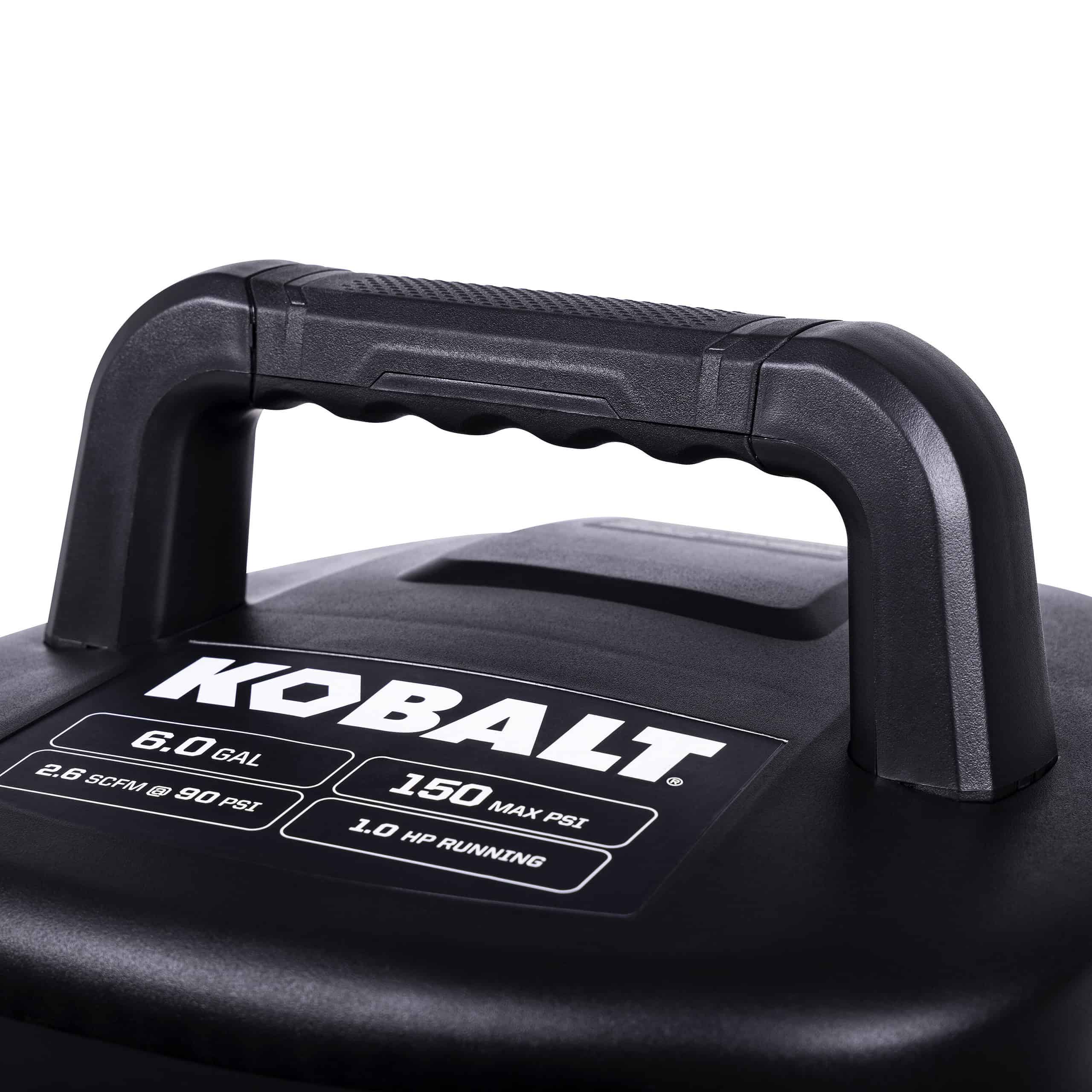 Kobalt with 3 Nailers 6-Gallons Portable 150 Psi Pancake Air Compressor - Image 8