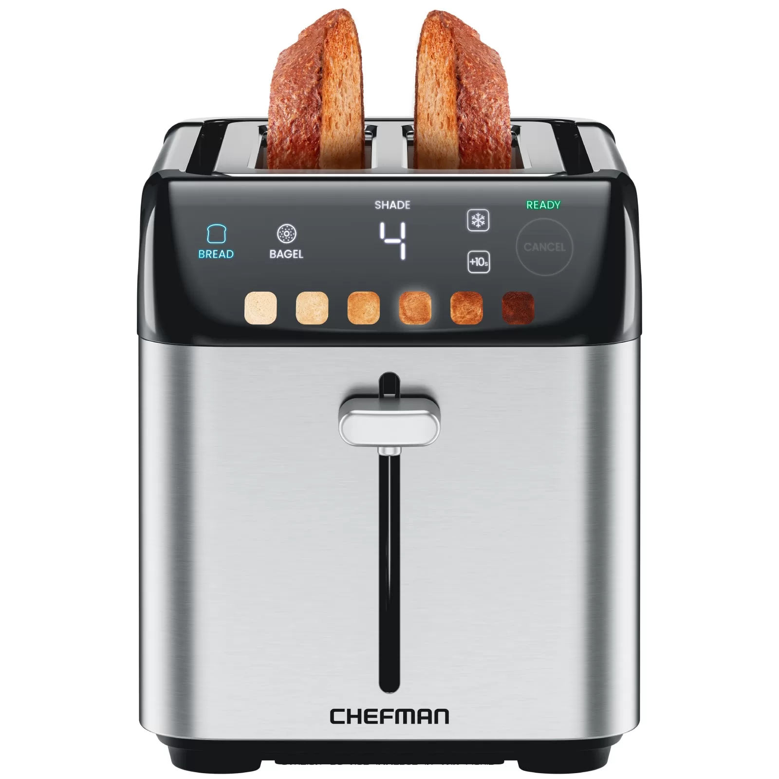 Chefman 2-Slice Stainless Steel 850-Watt Toaster