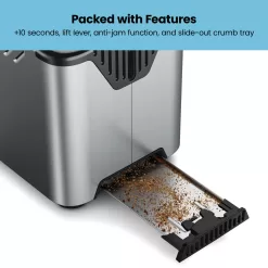 Chefman 2-Slice Stainless Steel 850-Watt Toaster